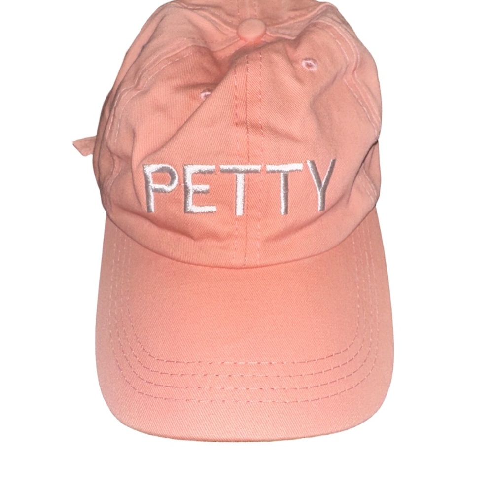 Peach “Petty” Adjustable Hat